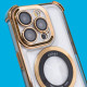 Чохол Glossy Case with Magnetic Ring iPhone 14 Pro Max purple