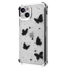 Чохол WAVE Winkie iPhone 15 silver/butterfly 2003000252231