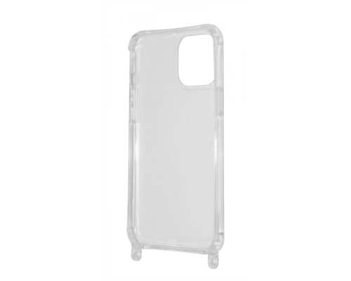 Чохол WAVE Clear Case with Strap iPhone 15 Pro green