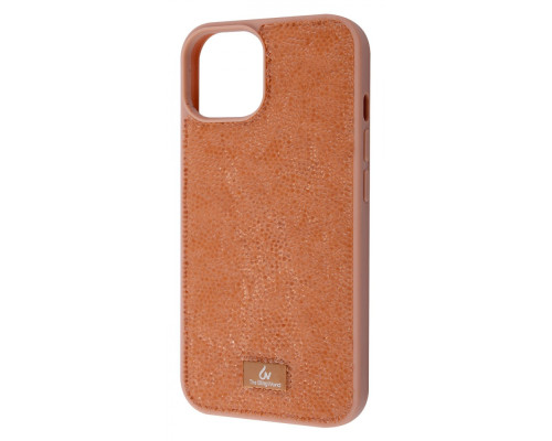 Чохол Bling World Rock Diamond (TPU) iPhone 14 champain