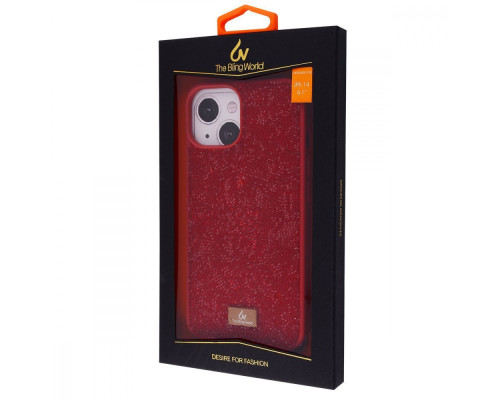 Чохол Bling World Rock Diamond (TPU) iPhone 14 gray titanium