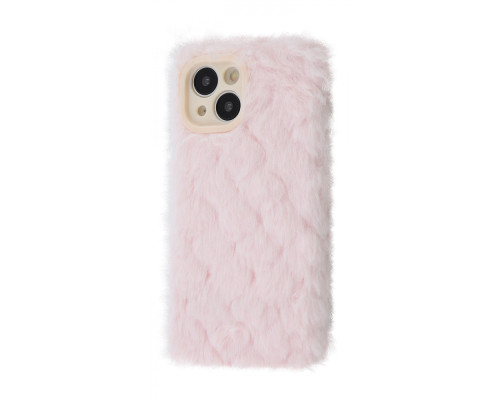 Чохол Fluffy Love Case iPhone 14 pink