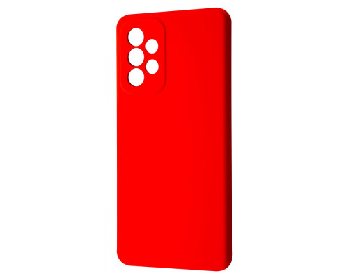 Чохол WAVE Full Silicone Cover Samsung Galaxy A73 red