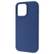 Чохол WAVE Full Silicone Cover iPhone 14 Pro Max blue cobalt