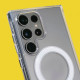 Чохол WAVE Clear Case (PC+TPU) with Magnetic Ring Samsung Galaxy S25 Plus clear