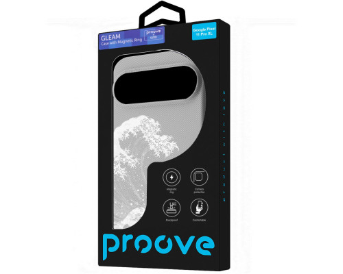 Чохол Proove Gleam Case with Magnetic Ring Google Pixel 11 Pro XL white waves 2003000345810