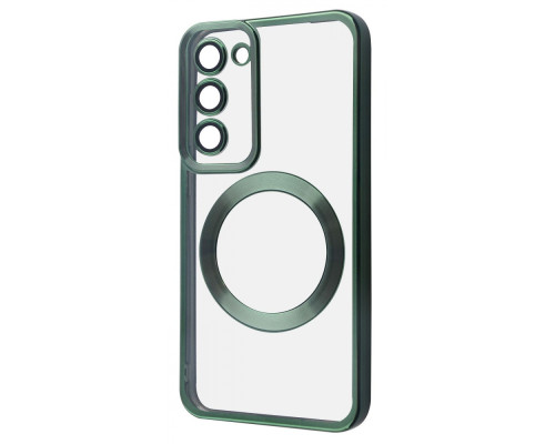 Чохол WAVE Metal Color Case with Magnetic Ring Samsung Galaxy S23 green