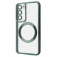 Чохол WAVE Metal Color Case with Magnetic Ring Samsung Galaxy S23 green