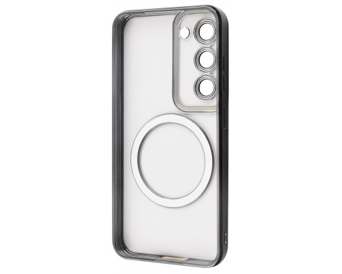 Чохол WAVE Metal Color Case with Magnetic Ring Samsung Galaxy S23 silver