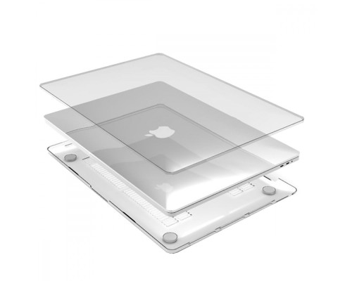 Накладка WIWU Crystal Shield Case MacBook Pro 16,2" A2485 transparent