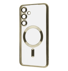 Чохол WAVE Metal Color Case with Magnetic Ring Samsung Galaxy S25 gold 2003000204360