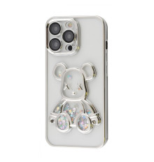 Чохол Shining Bear Case iPhone 13 Pro silver 2001000918676