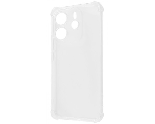 Чохол WXD Силікон 0.8 mm HQ Xiaomi Redmi Note 14 4G (European) 164.84mm clear 2003000233377