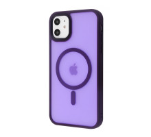 Чохол WAVE Matte Insane Case with Magnetic Ring iPhone 11 deep purple