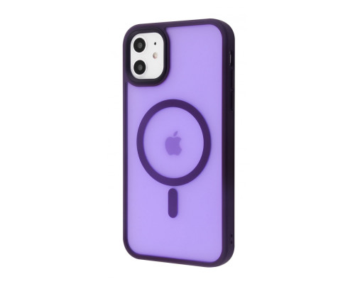 Чохол WAVE Matte Insane Case with Magnetic Ring iPhone 11 deep purple