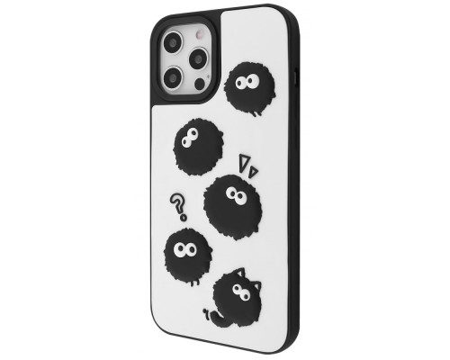 Чохол WAVE Doodle Case iPhone 12 Pro Max black fluffy 2003000242935
