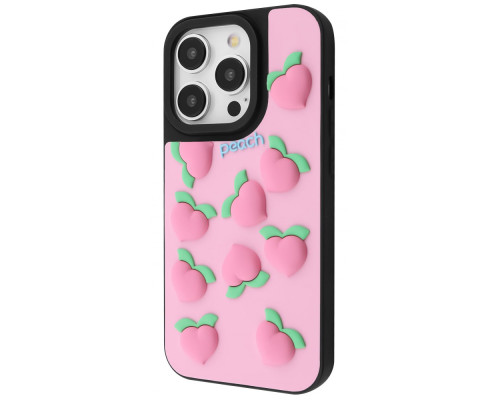 Чохол WAVE Doodle Case iPhone 15 Pro peach 2003000243307