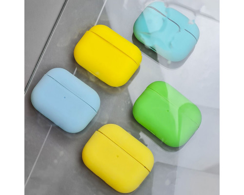Чохол Silicone Case Slim for AirPods Pro yellow