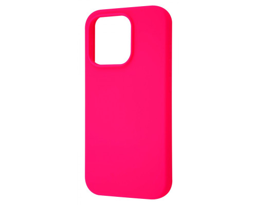 Чохол WAVE Full Silicone Cover iPhone 15 Pro Max bright pink