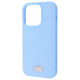 Чохол Bling World Rock Diamond (TPU) iPhone 14 Pro Max sierra blue