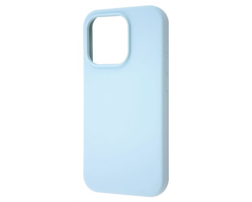 Чохол WAVE Full Silicone Cover iPhone 15 Pro sky blue