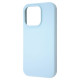 Чохол WAVE Full Silicone Cover iPhone 15 Pro sky blue