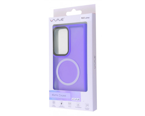 Чохол WAVE Matte Insane Case with Magnetic Ring Samsung Galaxy S22 Ultra black 2001001830359