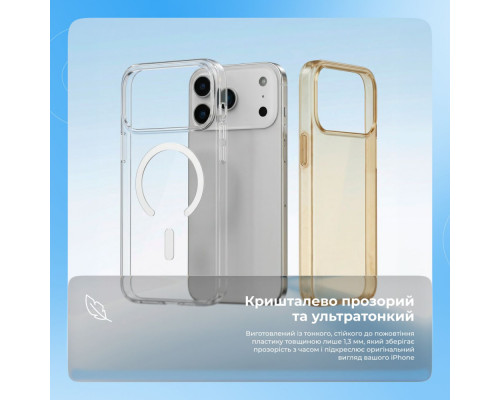 Чохол Proove Crystal Case with Magnetic Ring iPhone 18 Pro light blue 2003000341492 6901142324655