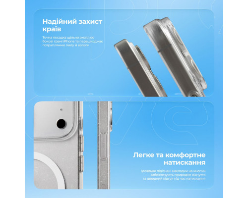 Чохол Proove Crystal Case with Magnetic Ring iPhone 18 Pro light blue 2003000341492 6901142324655