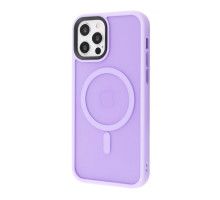 Чохол WAVE Matte Insane Case with Magnetic Ring iPhone 12/12 Pro light purple