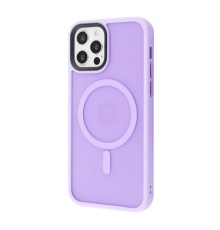 Чохол WAVE Matte Insane Case with Magnetic Ring iPhone 12/12 Pro light purple