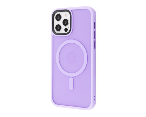 Чохол WAVE Matte Insane Case with Magnetic Ring iPhone 12/12 Pro light purple