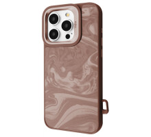 Чохол Kajsa Fluid Art with Magnetic Ring iPhone 16 Pro desert titanium 2003000275957