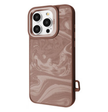 Чохол Kajsa Fluid Art with Magnetic Ring iPhone 16 Pro desert titanium 2003000275957