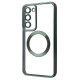 Чохол WAVE Metal Color Case with Magnetic Ring Samsung Galaxy S23 Plus green