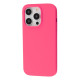 Чохол WAVE Full Silicone Cover iPhone 14 Pro barbie pink