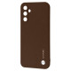 Чохол WAVE Leather Case Samsung Galaxy M14 dark brown