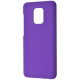 Чохол WAVE Full Silicone Cover Xiaomi Redmi Note 9S/Note 9 Pro dark purple