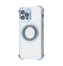 Чохол Glossy Case with Magnetic Ring iPhone 12 Pro sierra blue