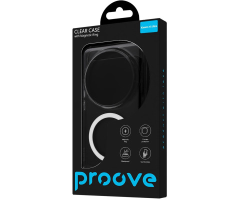 Чохол Proove Clear Case with Magnetic Ring Xiaomi 15 Ultra transparent 2003000259025