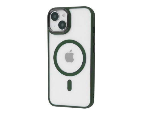 Чохол WAVE Ardor Case with Magnetic Ring iPhone 15 Plus green 2001001421748