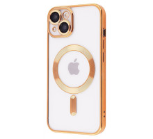 Чохол Metal Matte Case with Magnetic Ring iPhone 14 gold 2001001777135