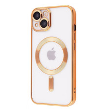 Чохол Metal Matte Case with Magnetic Ring iPhone 14 gold 2001001777135