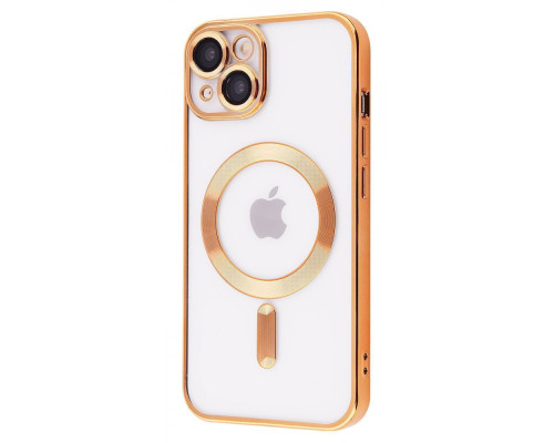 Чохол Metal Matte Case with Magnetic Ring iPhone 14 gold 2001001777135