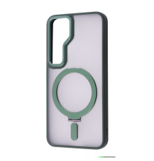 Чохол WAVE Attraction Case with Magnetic Ring Samsung Galaxy S24 Plus green 2001001814106