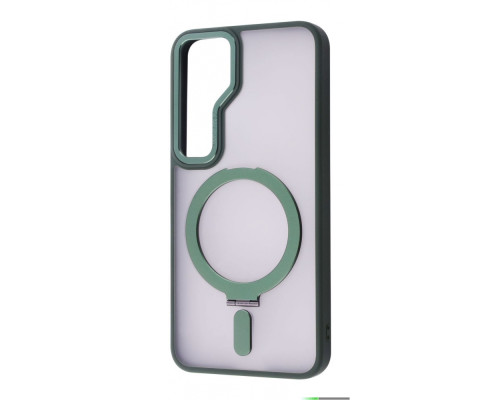 Чохол WAVE Attraction Case with Magnetic Ring Samsung Galaxy S24 Plus green