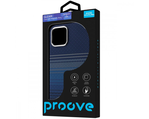 Чохол Proove Gleam Case with Magnetic Ring iPhone 12 Pro Max silver peak 2003000264968