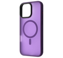 Чохол WAVE Matte Insane Case with Magnetic Ring iPhone 16 Pro deep purple