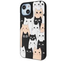 Чохол WAVE Doodle Case iPhone 15 cats 2003000252699
