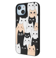 Чохол WAVE Doodle Case iPhone 15 cats 2003000252699